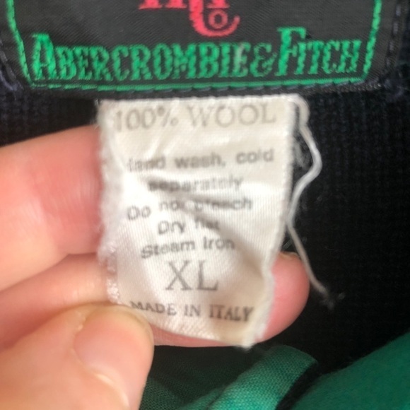 Abercrombie And Fitch Wool Mens Sweater Size XL - Picture 7 of 7